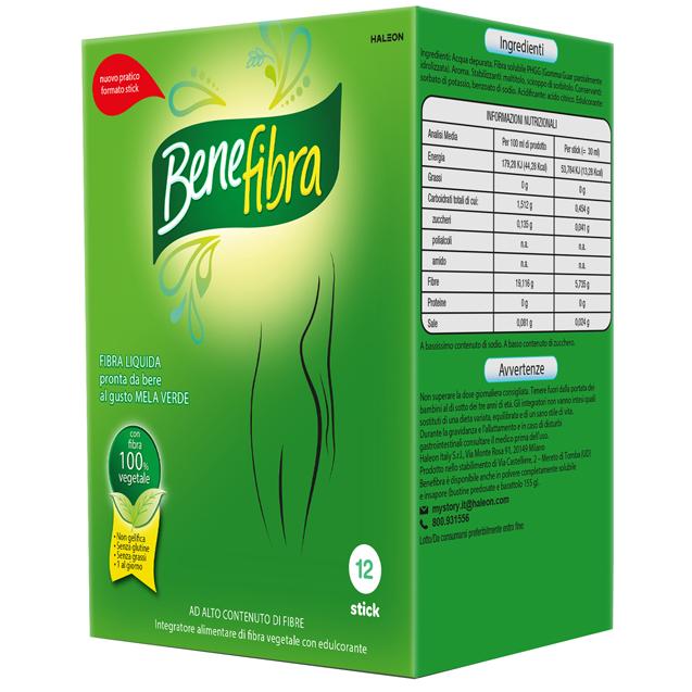 Benefibra Liquida 12 Stick 30ml