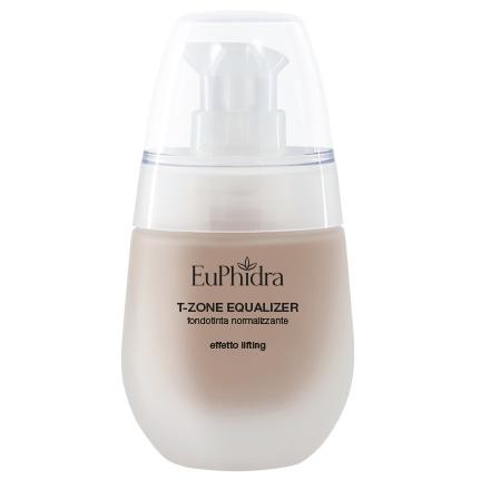 Euphidra Fondotinta Effetto Lifting per T-Zone, Colore Scuro, 30ml - Equalizer