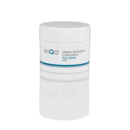 WiQ0 Crema Idratante Nutriente per Pelli Secche - Viso, 50ml
