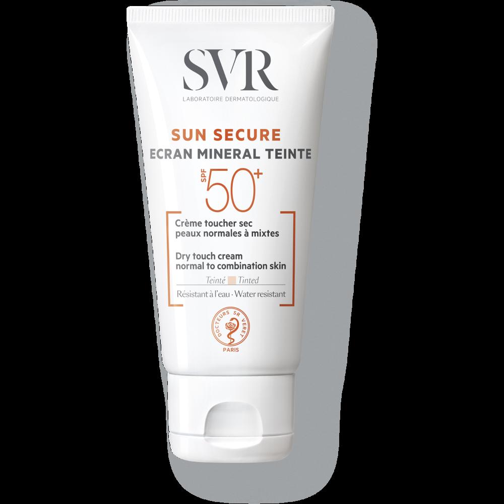 Crema Viso Minerale Tinta SVR Sun Secure per Pelle Normale/Mista