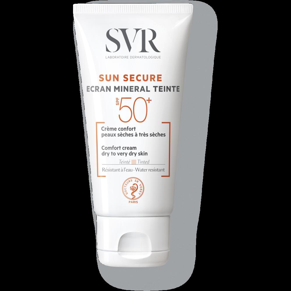 Crema Viso Minerale Tinta per Pelle Secca Sun Secure SVR 50ml