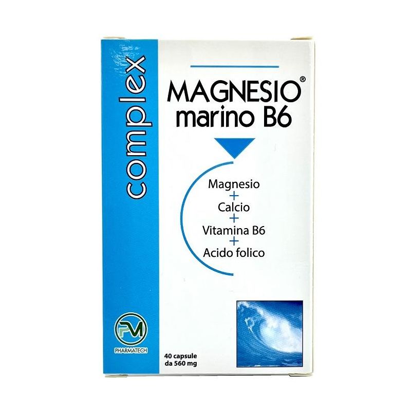 Magnesio Marino B6 40 cps