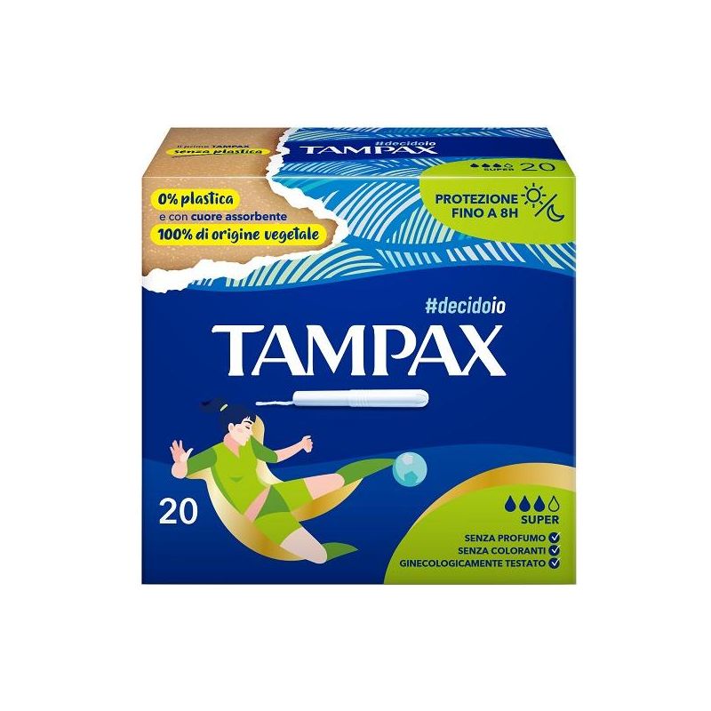 Tampax Blue Box Super 20pz