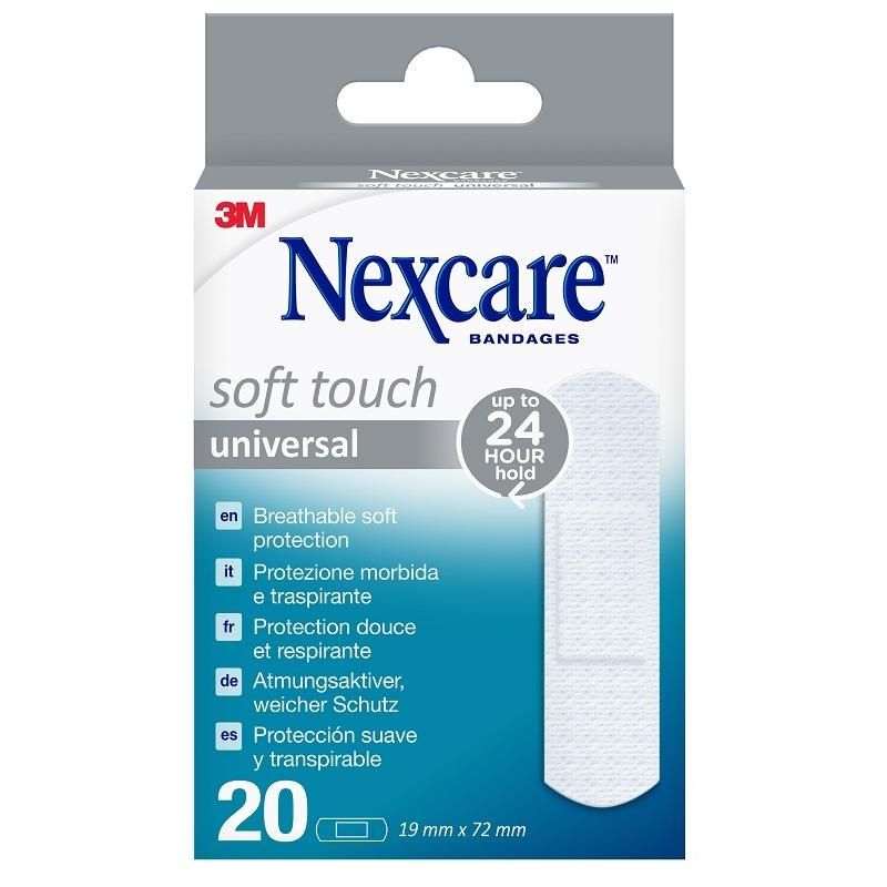 Nexcare Cer Soft 19x72mm 20pz