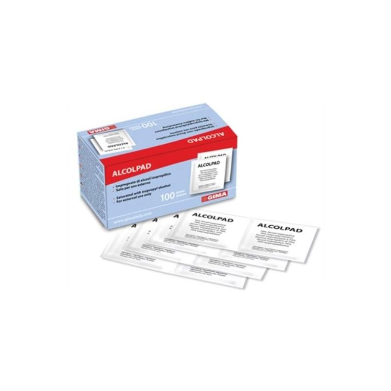 ALCOLPAD 70% ISOPROPILICO100PZ