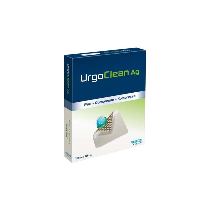 Urgoclean Ag/Silver 10x10 5pz