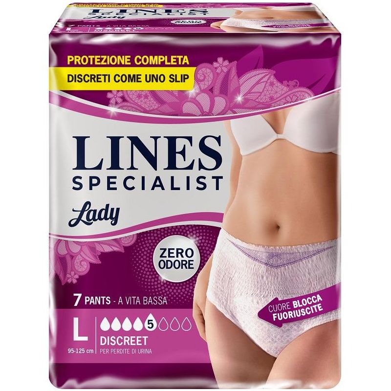 LINES SP PANTS DISCREET L 7P