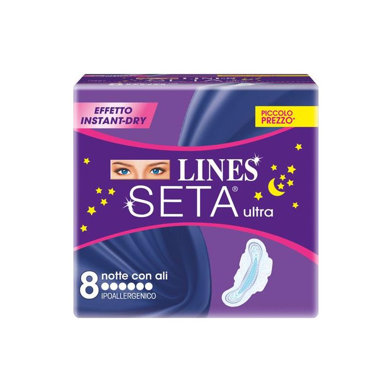 LINES SETA ULTRA NOTTE 8PZ