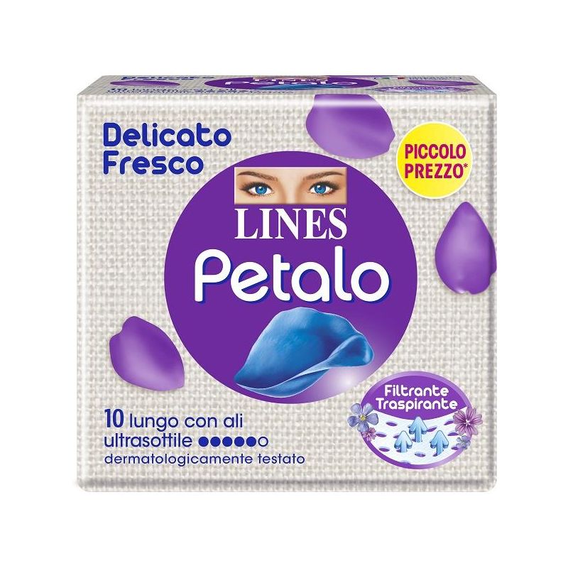 LINES PETALO BLU LU C/ALI 10PZ