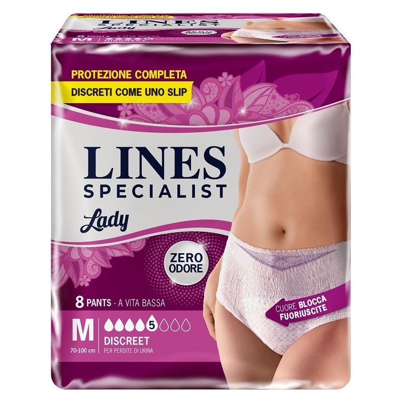 LINES SP PANTS DISCREET M 8P