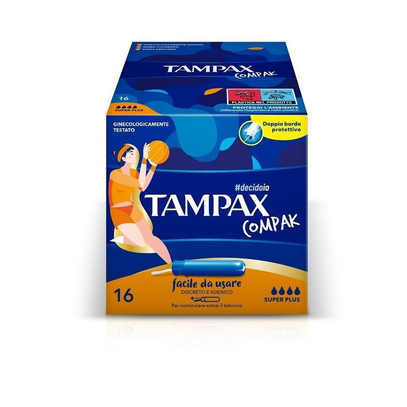 Tampax Compak Super Plus 16pz