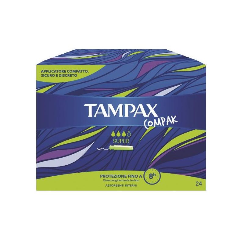 Tampax Compak Super 24pz
