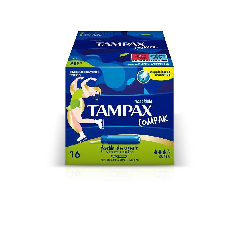 Tampax Compak Super 16pz