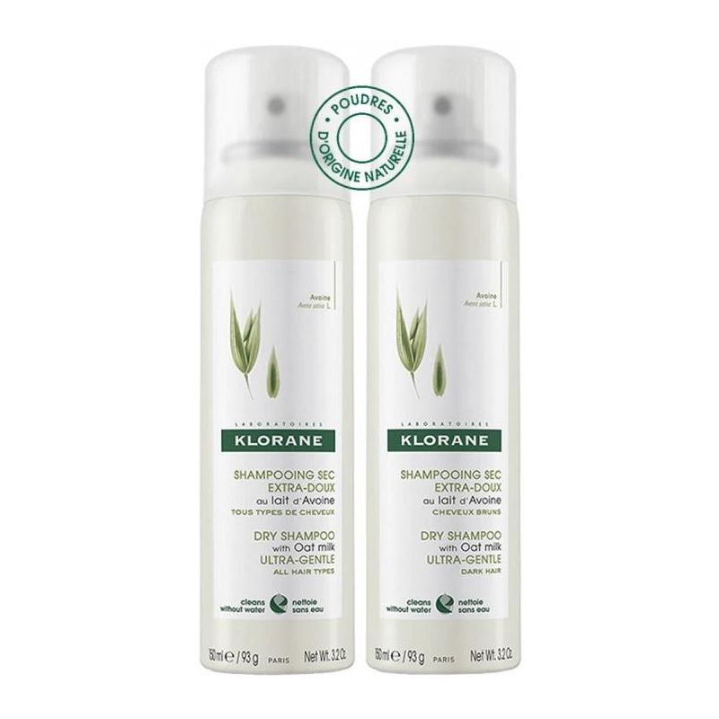 Klorane Duo Shampoo Secco Avena L19