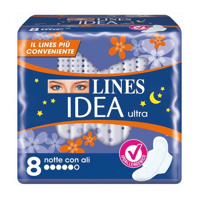 LINES IDEA ULTRA NOTTE ALI 8PZ