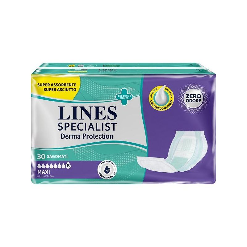 LINES SP DERM SAG MAXI 30PZ