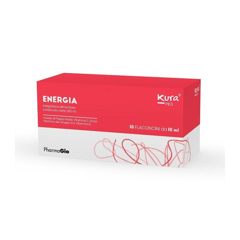 Kura Ped Energia 10 Flaconcini da 10 ml