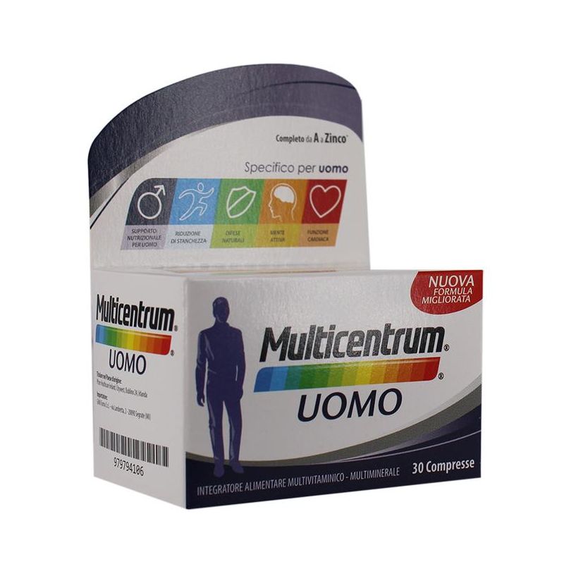 MULTICENTRUM UOMO 30CPR