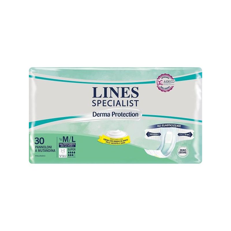 LINES SP DERM SUP PAN M/L 30PZ