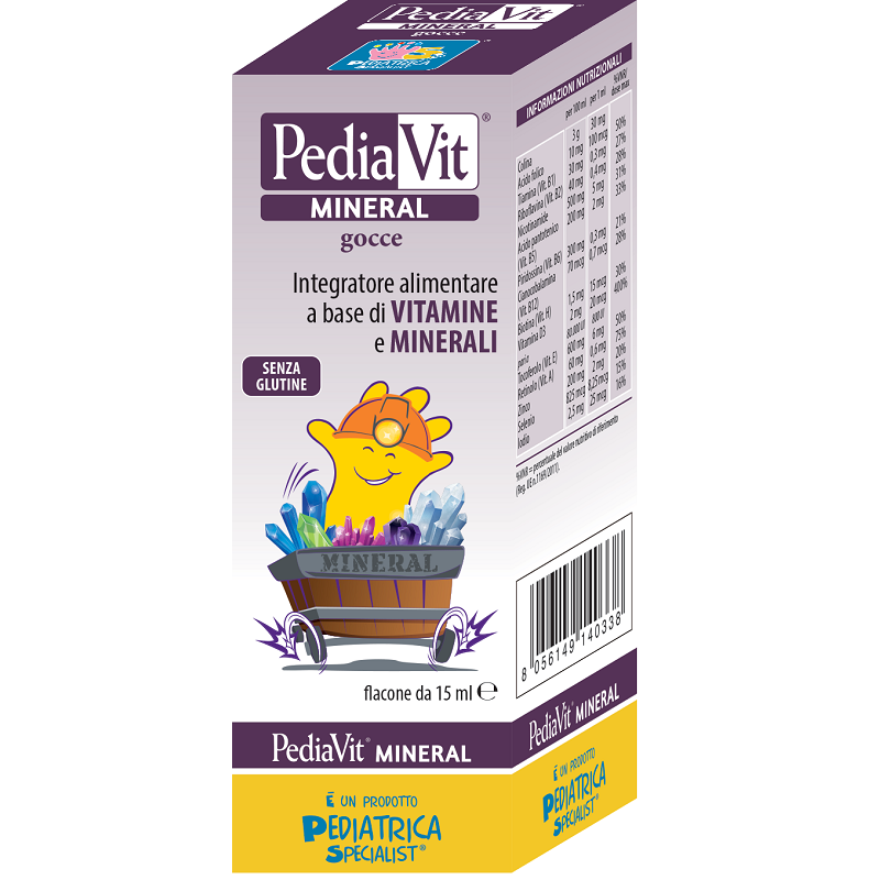 Pediavit Mineral Gocce 15ml