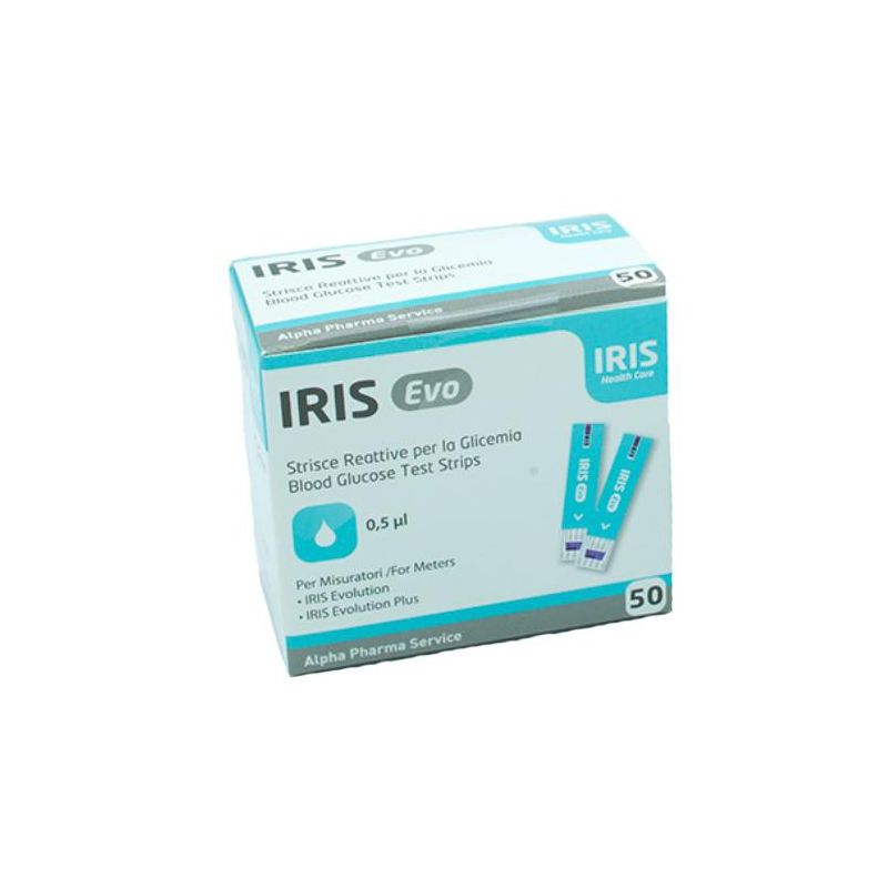 IRIS EVO Strisce Glicemia 50pz