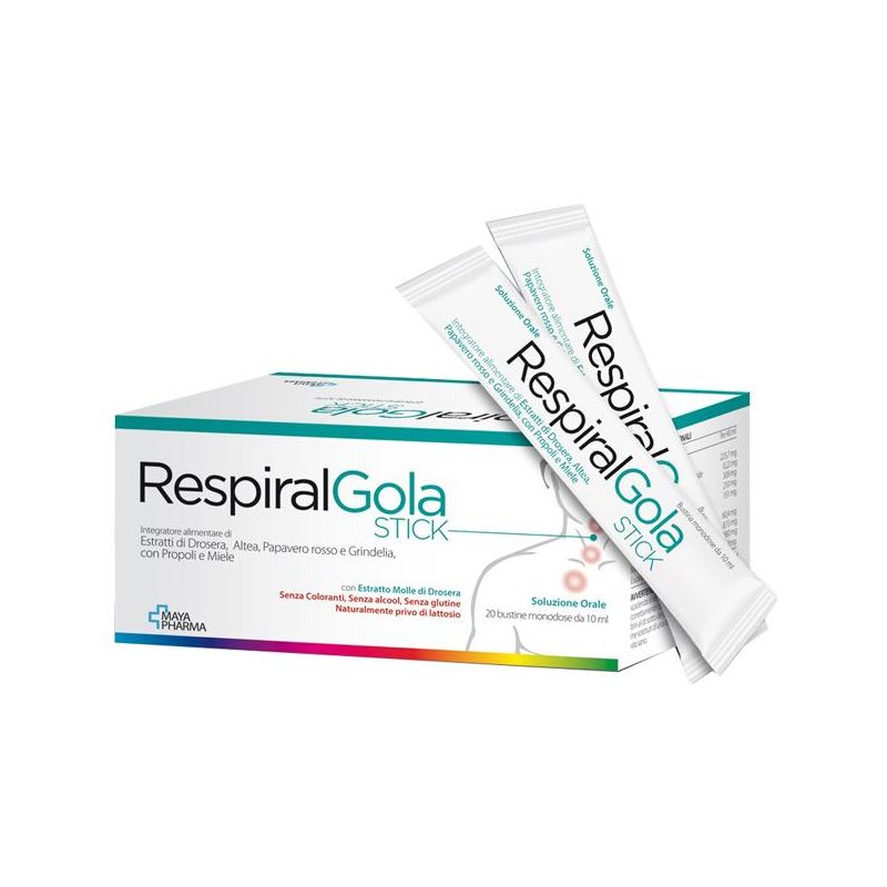 Respiral Gola 20 Bustine da 10 ml