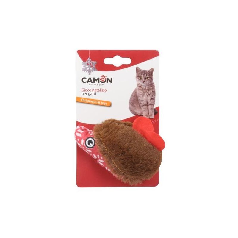 Gioco per Gatto Peluche Riccio NAT