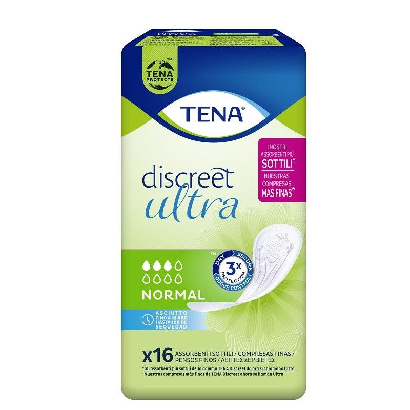 TENA Discreet Ultra Normal 16P