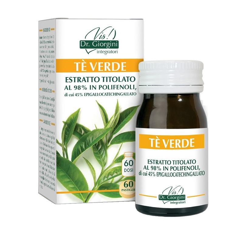 Te Verde Estratto Titolato 30g 60 Pastiglie