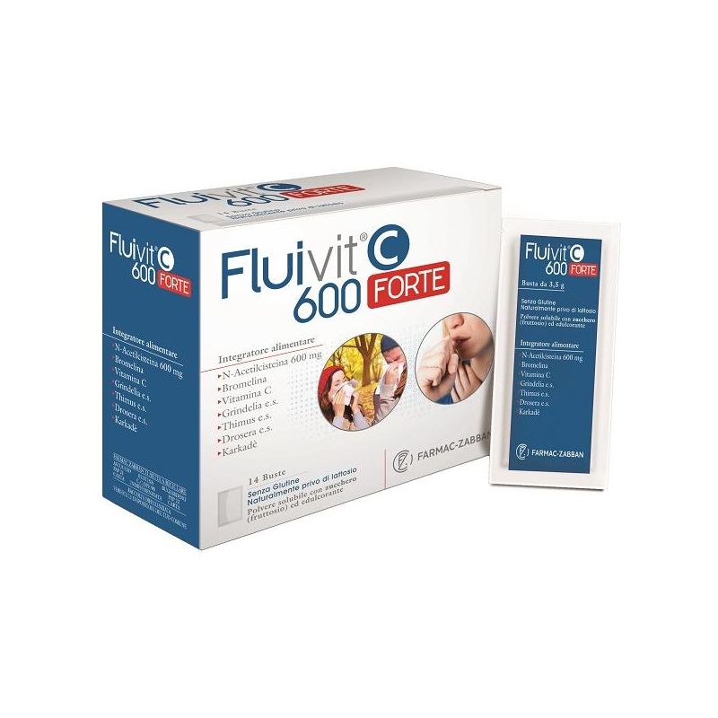 Fluivit C 600 Forte 14 Bustine