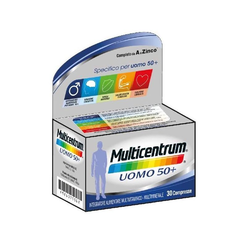 Multicentrum Uomo 50+ 30 Compresse