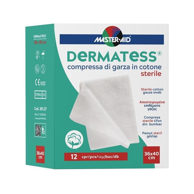 Dermatess Cot Garza 36x40 12pz