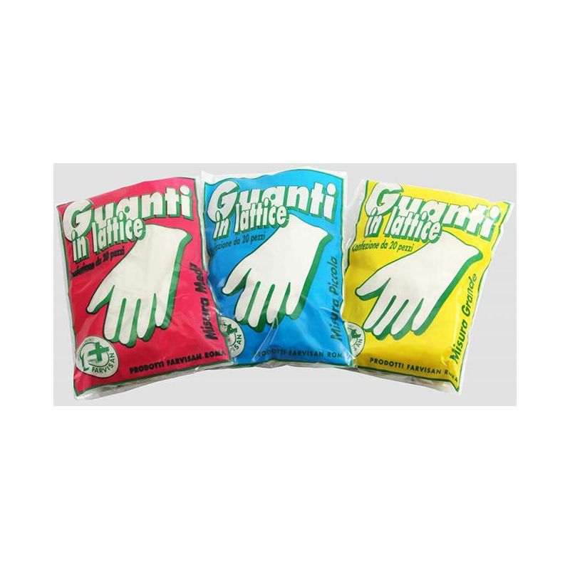 Guanto Latt Pic 20pz