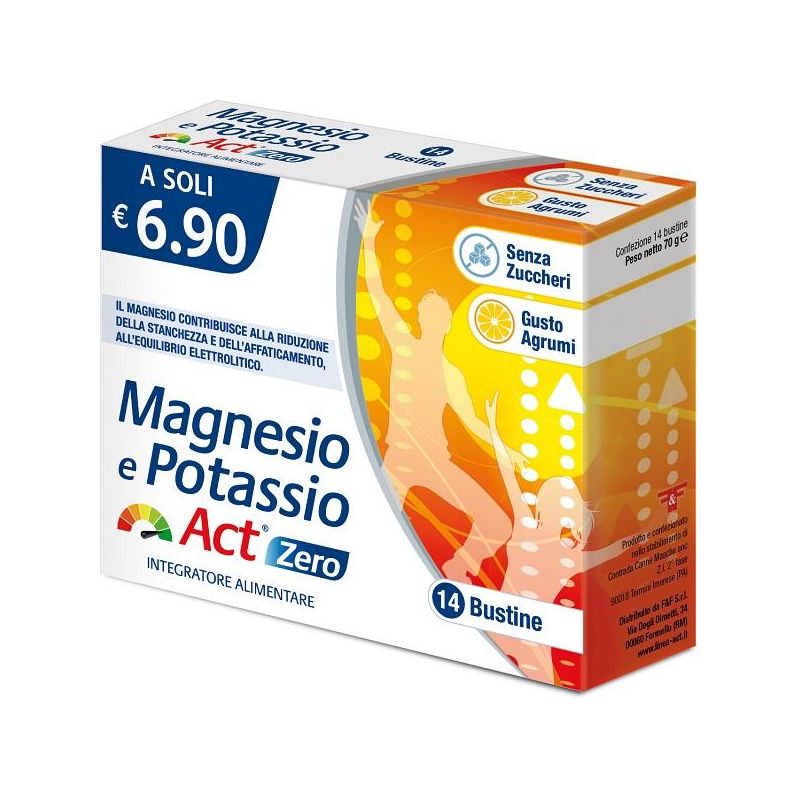 Magnesio Potassio Act Zero14BS