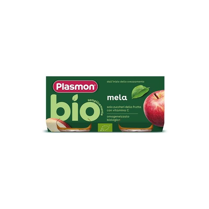 PLASMON OMOG MELA BIO 2X80G