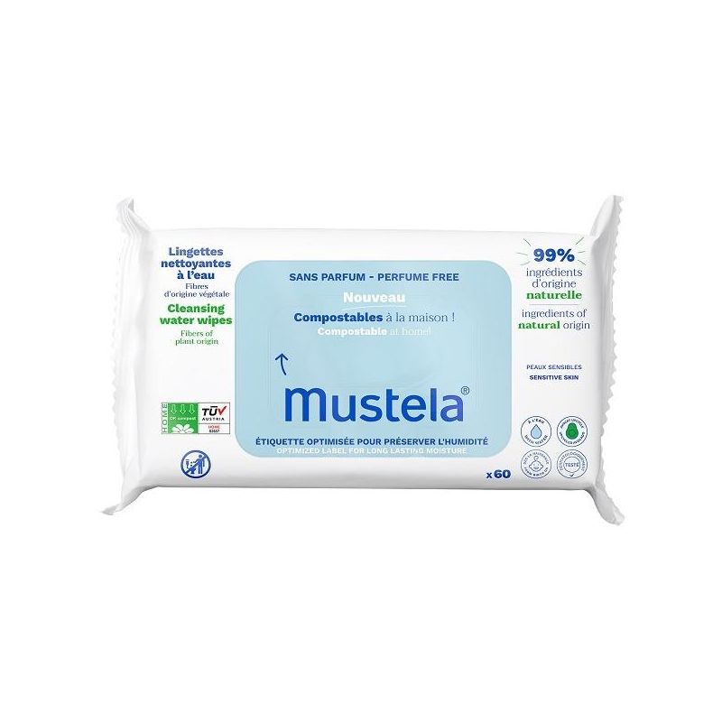 Mustela Salviette Acqua S/Prof