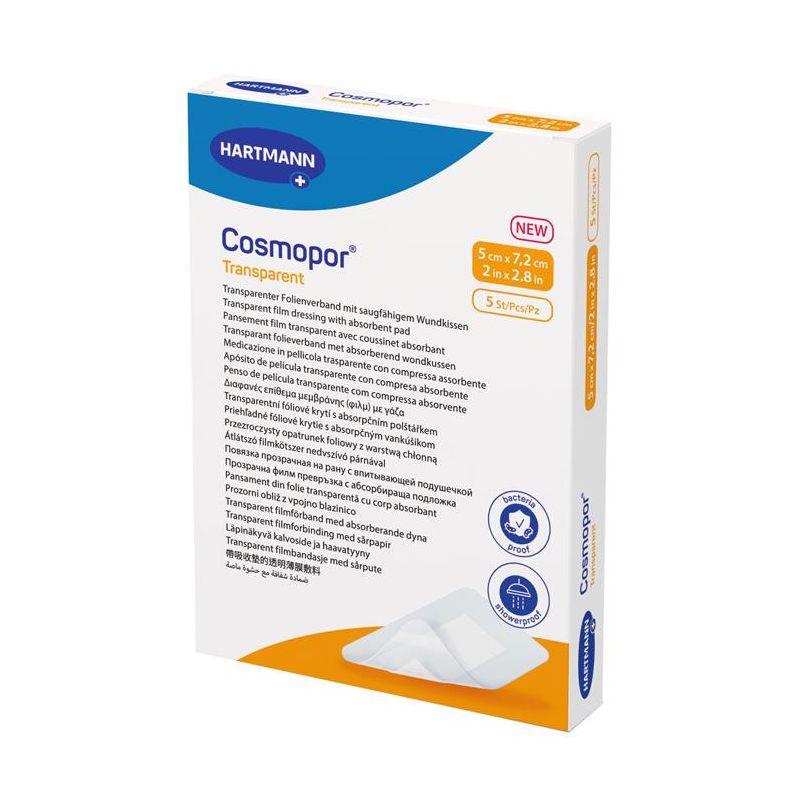 COSMOPOR TRASP MEDIC PUR 5X7,2