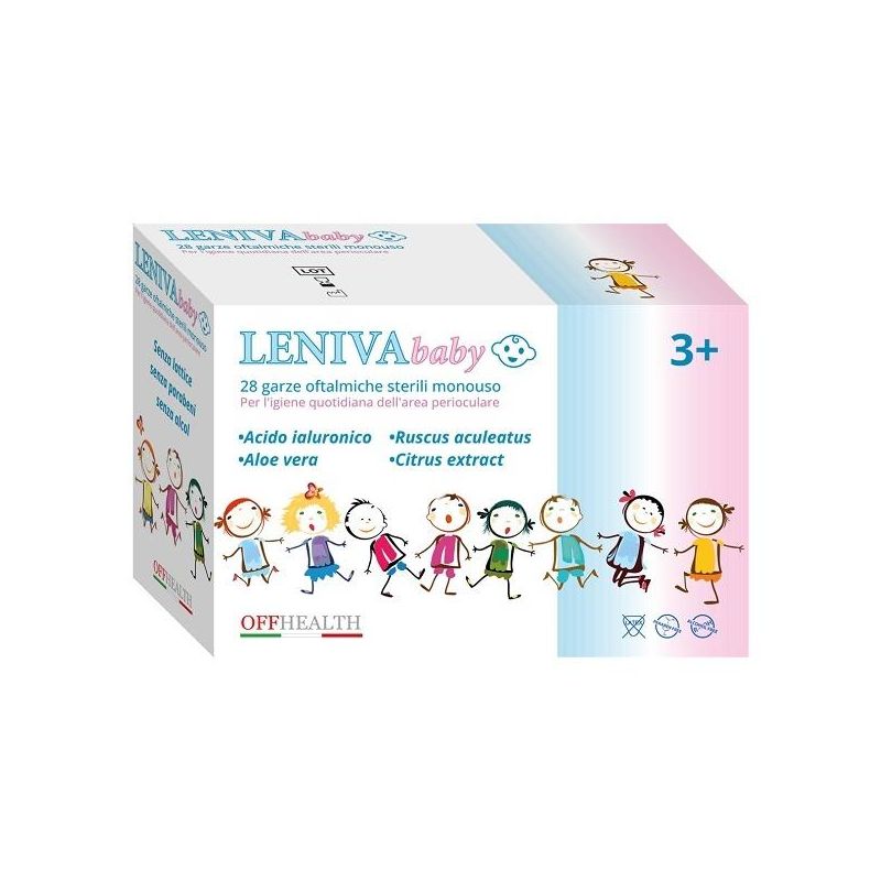 LENIVA BABY GARZE OFTAL 28PZ