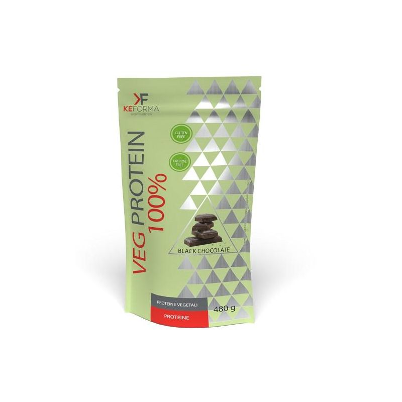 VEG PROTEIN100% BLACK CHOC 480G