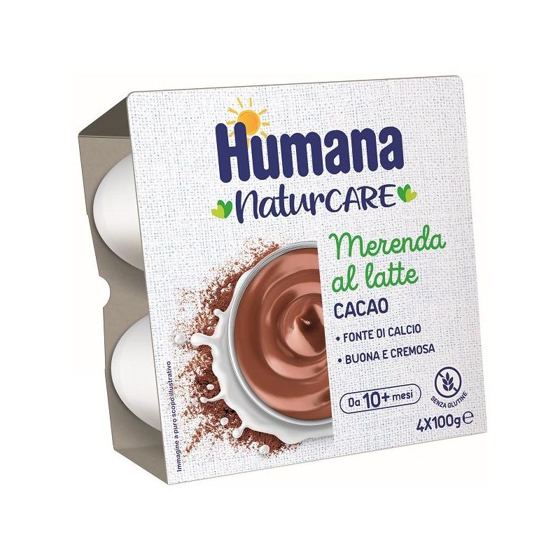 HUMANA MERENDA CACAO 4X100G