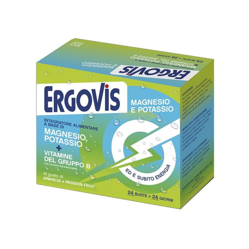 ERGOVIS MG+K VIT B C - 24 bustine