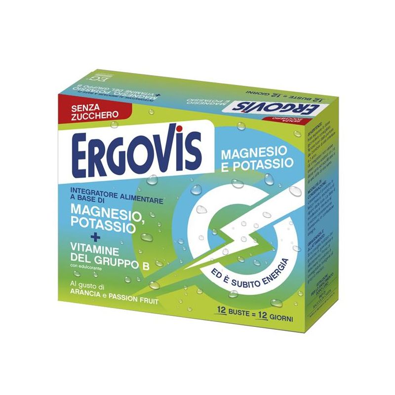 ERGOVIS MG+K VIT B S/ZUC12BUST