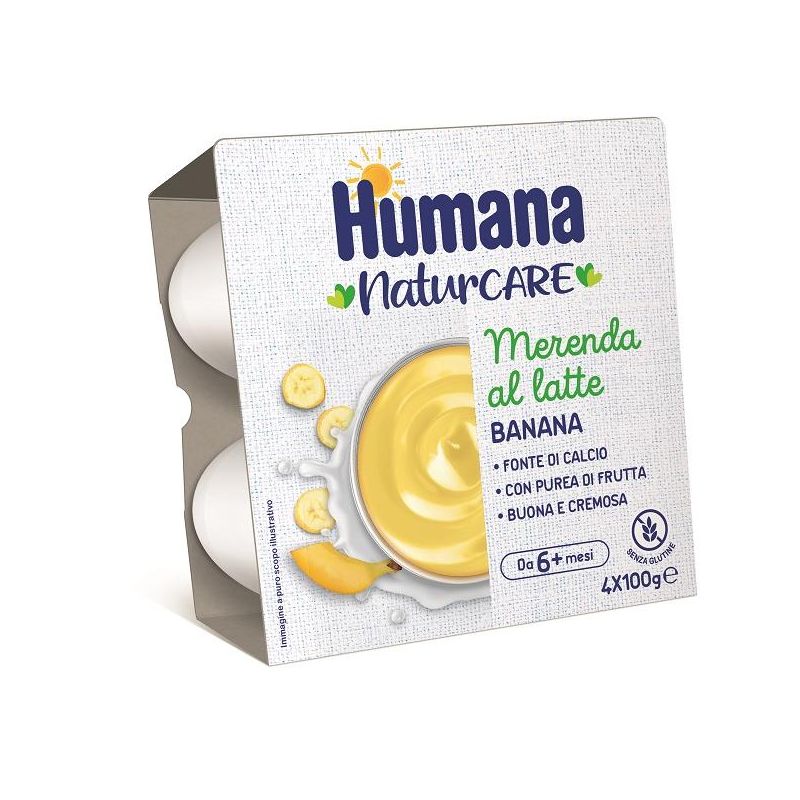 HUMANA MERENDA BANANA 4PZ