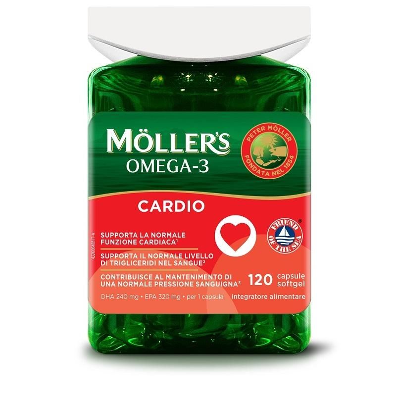 MOLLER'S OMEGA 3 CARDIO 120CPS