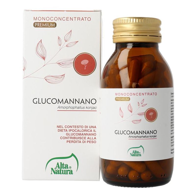 Glucomannano 100 cps 500 mg