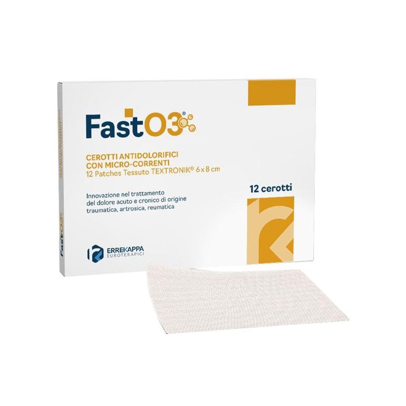 FASTO3 Cerotti Antidolorifici 12 Pezzi