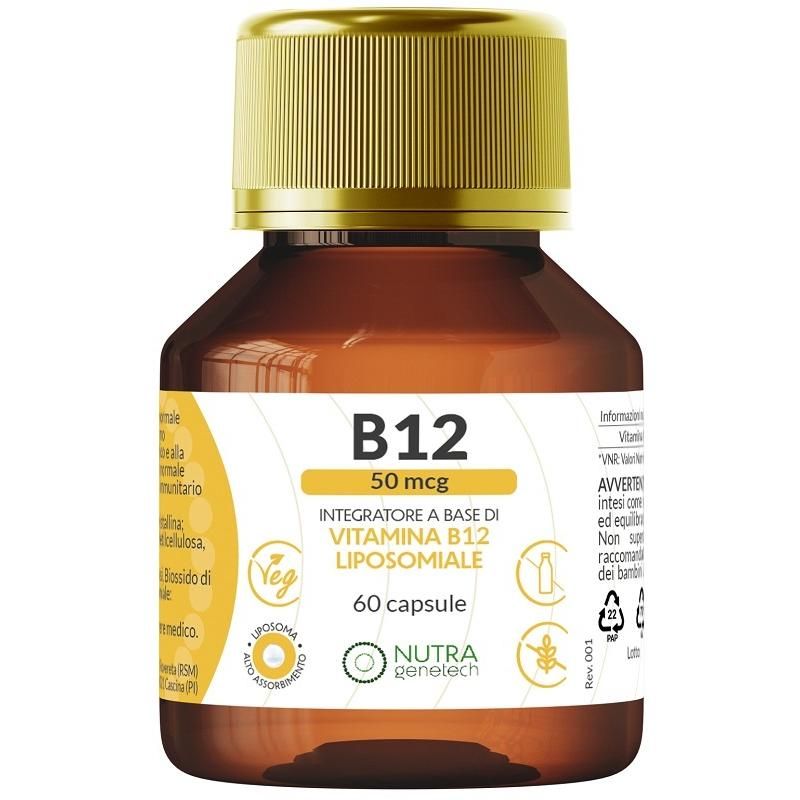 Vitamina B12 50mcg 60 cps