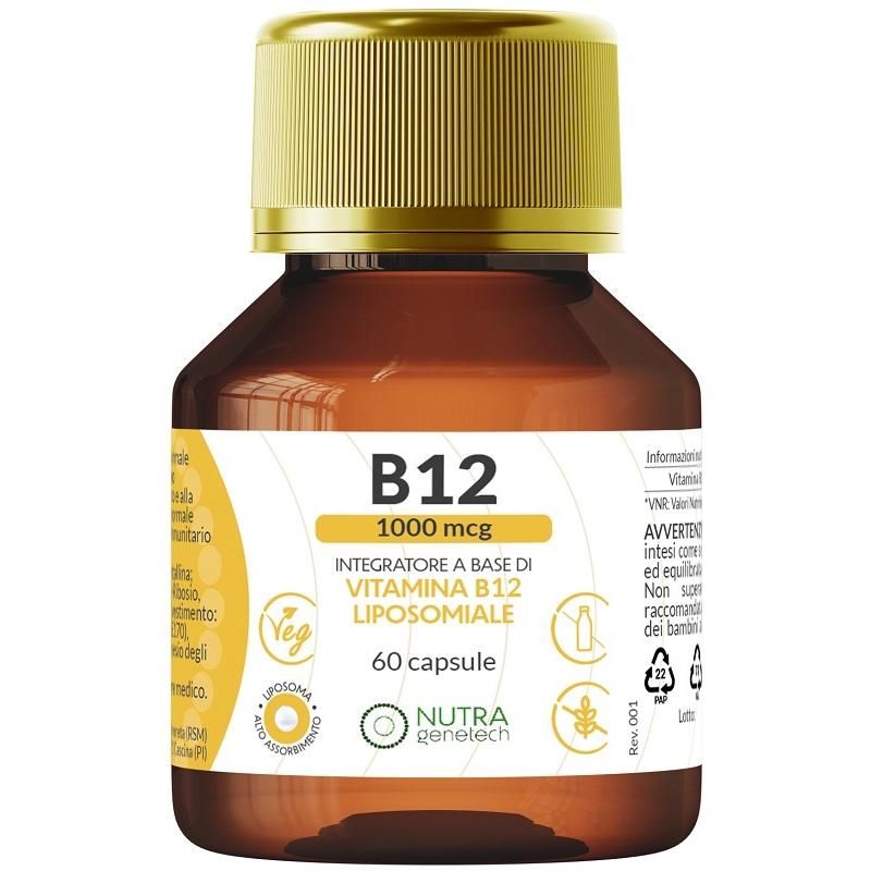 Vitamina B12 1000mcg 60 cps