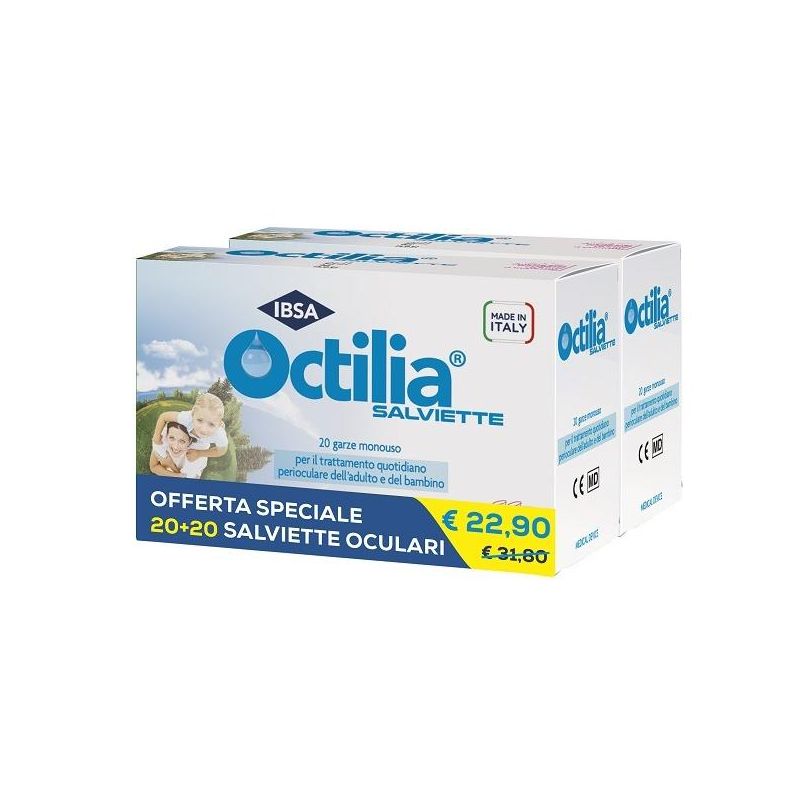 OCTILIA SALVIETTE BIPACK 20+20