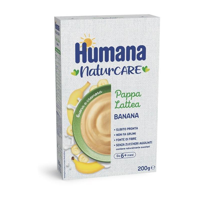 HUMANA PAPPA LATTEA BANANA200G